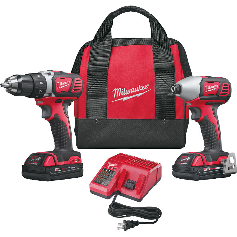 Milwaukee® 18V Drill & Impact Driver Kit