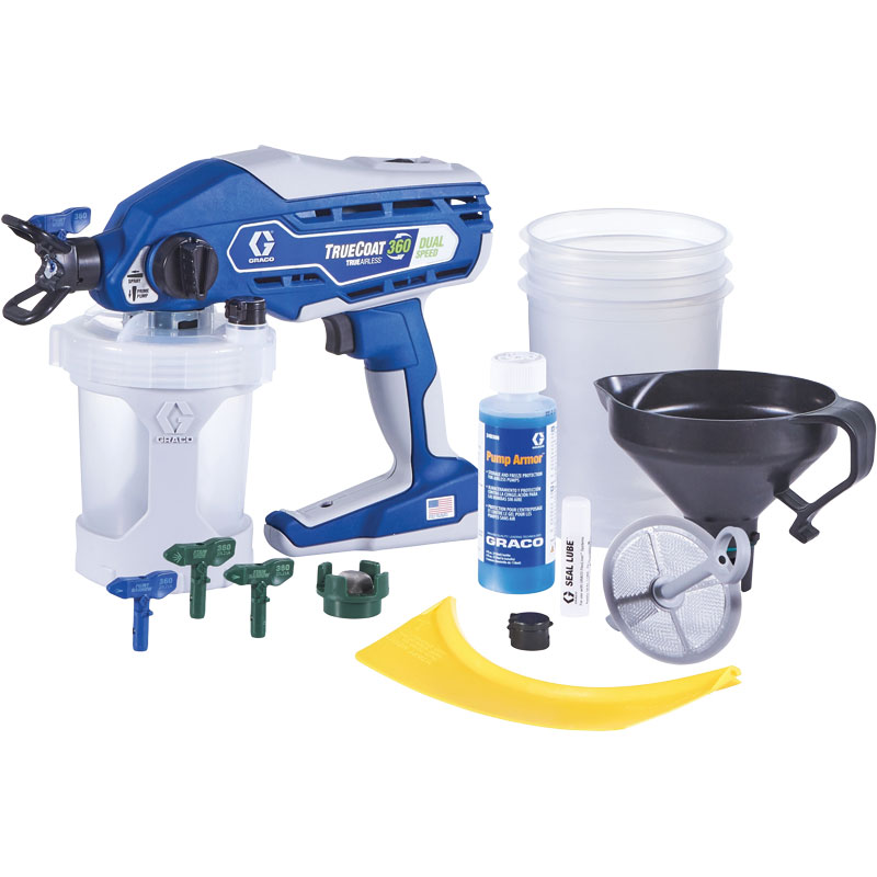 Graco TrueCoat 360 Dual Speed TrueAirless Paint Sprayer