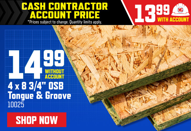 4 x 8 3/4" OSB Tongue & Groove