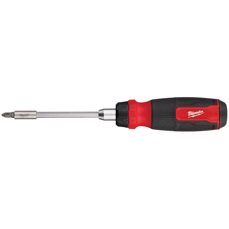 Milwaukee® Hex Shank 14-In-1 Ratcheting Multi Bit Screwdriver