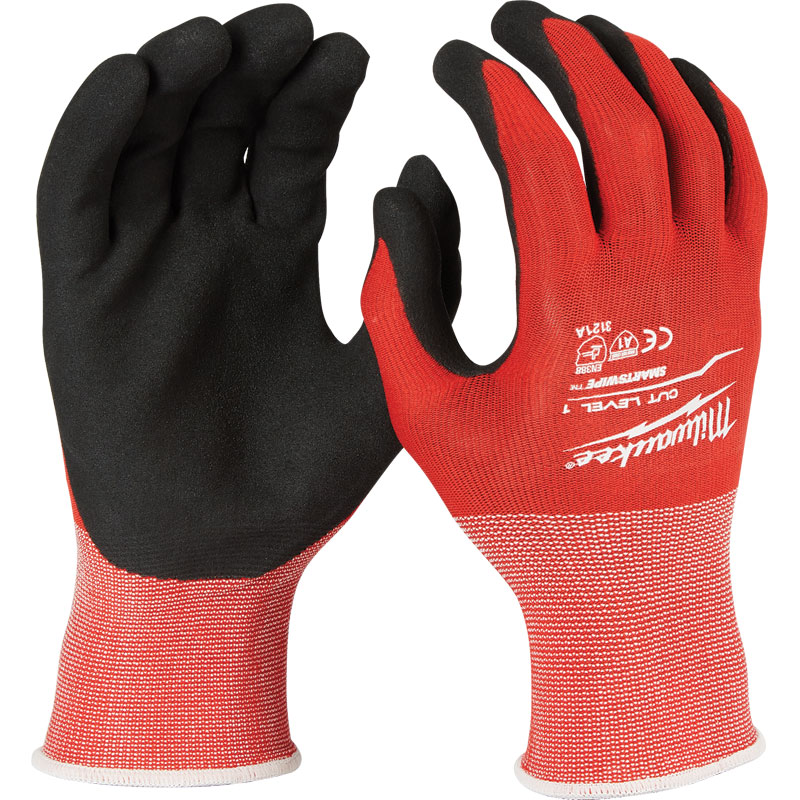 Milwaukee Large Nitrile Dipped L Gloves