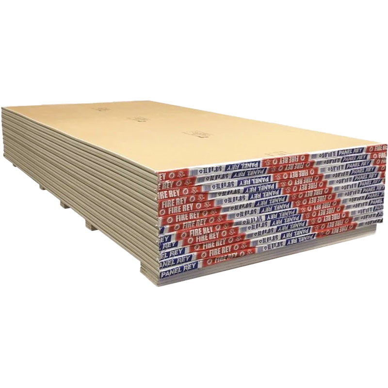 5/8" x 4' x 8' Panel Rey Fire Rey Gypsum Wallboard Fire Code Type X 