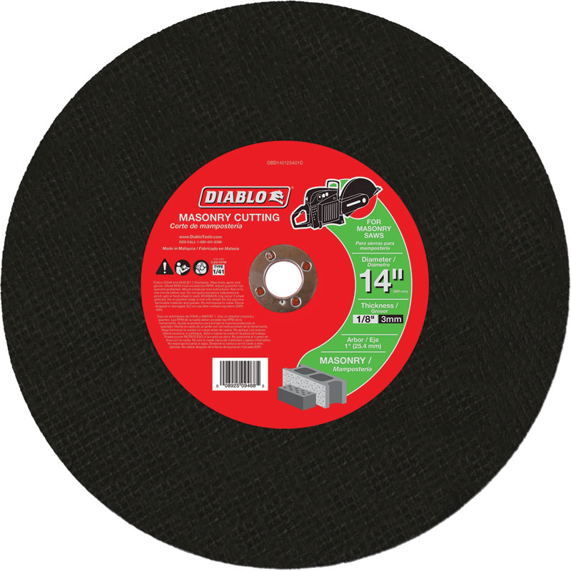 14" Masonry Cut Off Wheel 