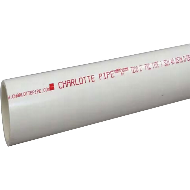 2" x 10' 280 PSI PVC Pipe 