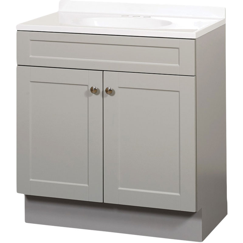 Vanity Combo Two Door Shaker Vanity 36"W x 18"D x 35"H