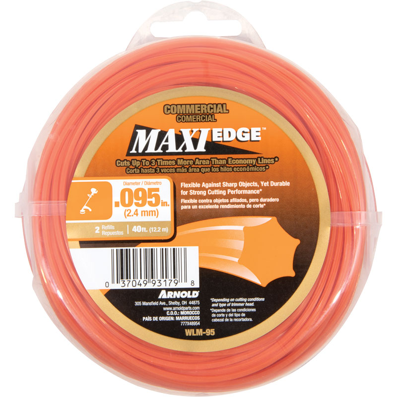 40' Maxi Edge .095" Residential Trimmer Line