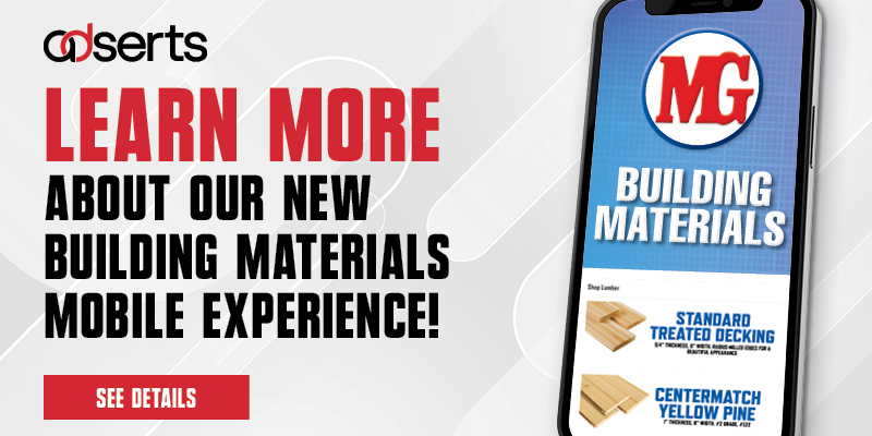 Learn More About Our New Building Materials Mobile Experience!