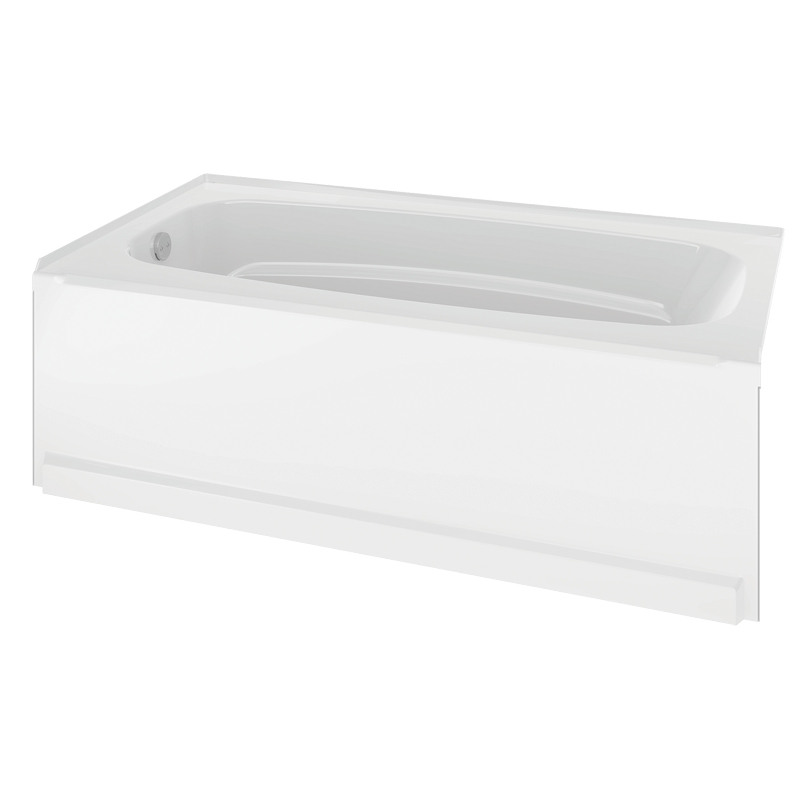 32" x 60" White Bathtub LH