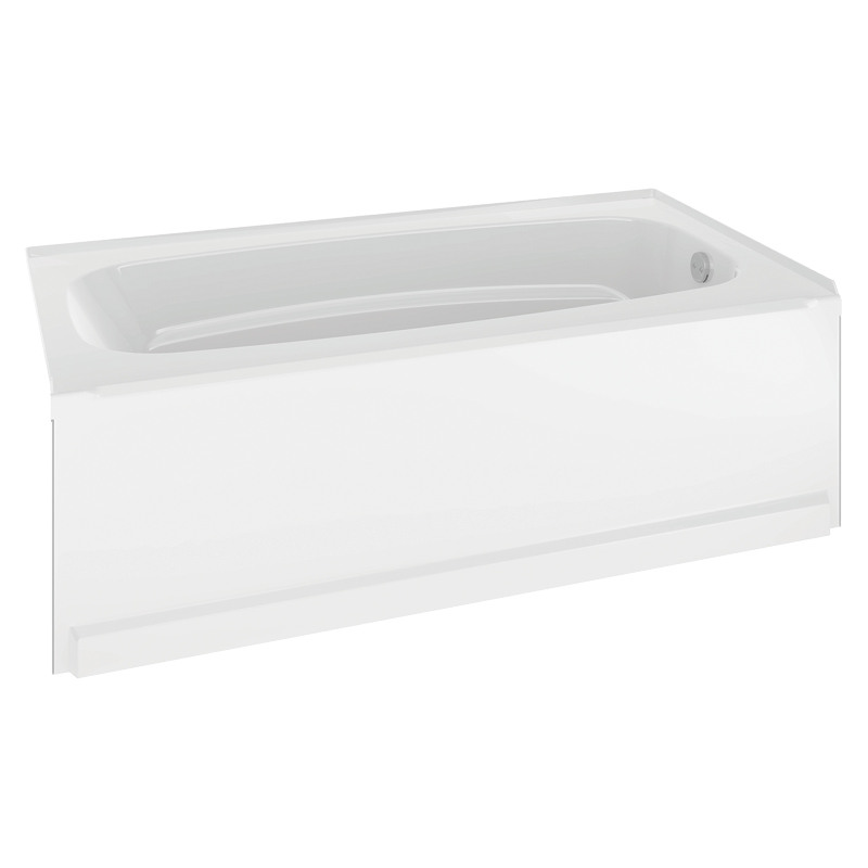 32" x 60" White Bathtub RH